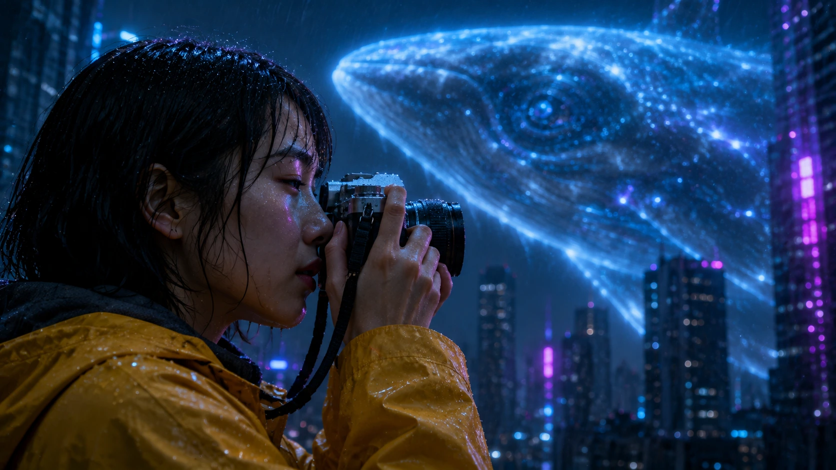 Keyframe 7: character landing on a rooftop